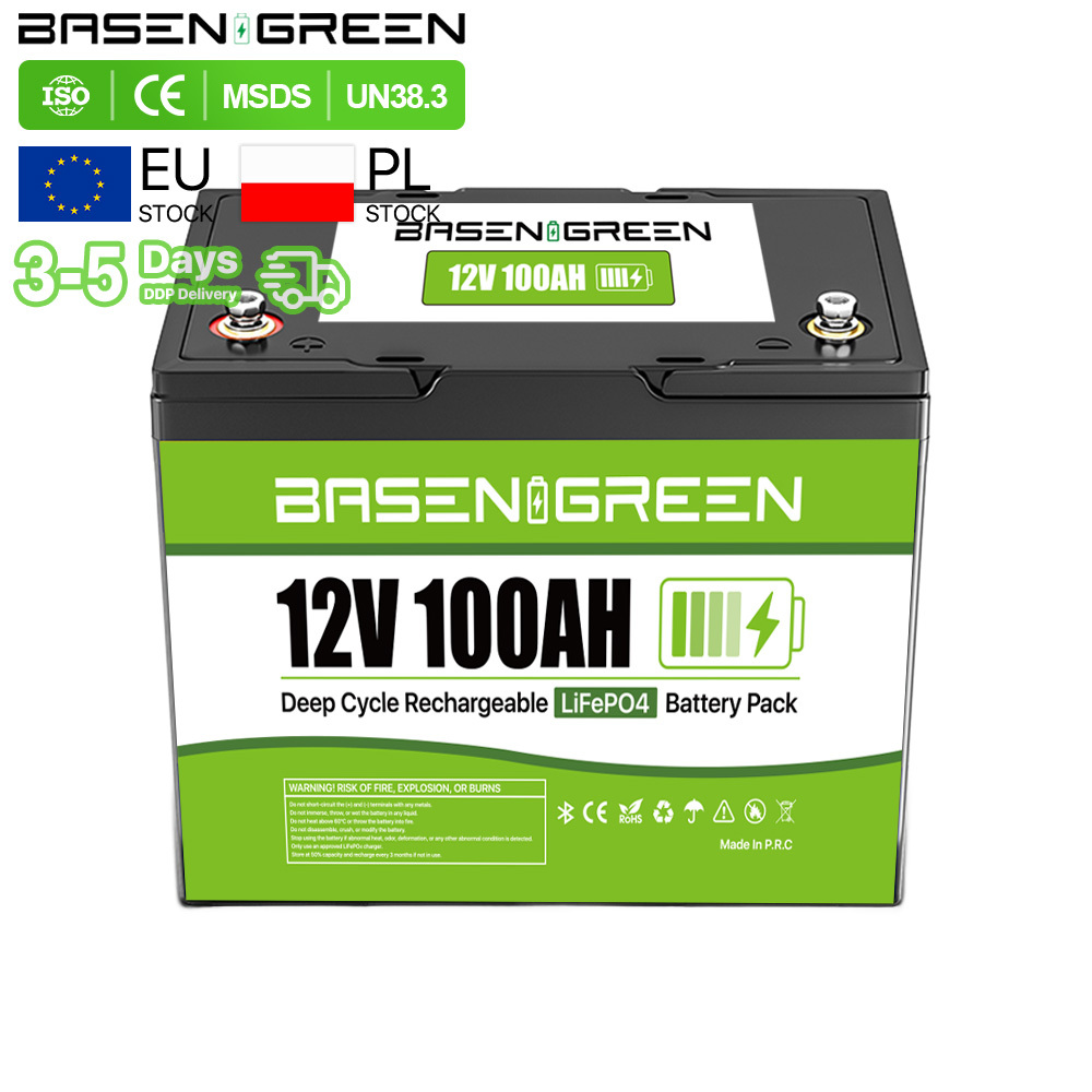 EU China Stock <strong>12v</strong> Lithium <strong>Battery</strong> Rechargeable <strong>100ah</strong> <strong>Lifepo4</strong> <strong>Battery</strong> <strong>12v</strong> <strong>Lifepo4</strong> <strong>100ah</strong> Lithium Ion <strong>Battery</strong>