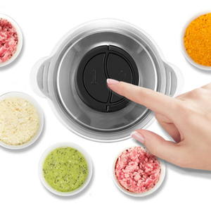 電動肉挽き器、<span class=keywords><strong>3</strong></span> Lステンレスボウル、フードプロセッサー & 野菜チョッパー、4枚の刃でダイシング、ミンシング、ピュア - Product Image 3