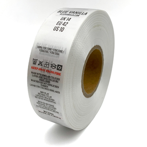 May Chăm Sóc Nhãn Trong Kho Biểu Tượng Tùy Chỉnh In Rửa Hướng Dẫn Khâu Trong Chăm Sóc Nhãn Cho Quần Áo - Product Image 6