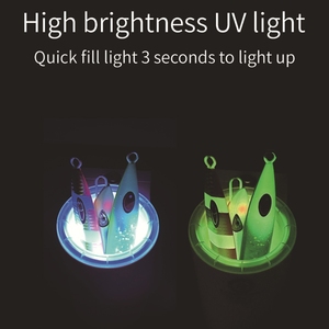 New <strong>UV</strong> Fill <strong>Light</strong> Sea <strong>Fishing</strong> Jigging Lure Luminous Squid Jig Fill-in <strong>UV</strong> Lamp Portable Accumulator <strong>Fishing</strong> <strong>Lights</strong>