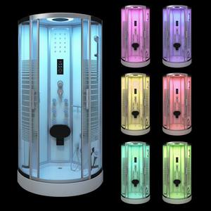 Cabine de salle de bain intérieure urbaine moderne Système de douche pluie intégré tout-en-un Cadre coulissant Salle de douche intégrée de style campagnard - Product Image 6