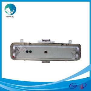 Lámpara de Techo Fluorescente ZYC23-2 de 220V, Iluminación de Emergencia de Doble Tubo para Cabina, Fuente de Luz SMD, Plástico y Acero - Product Image 3