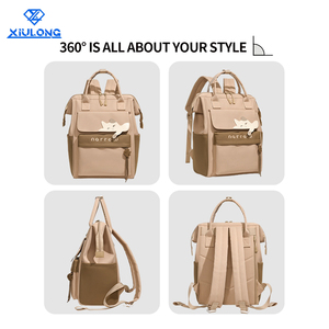 Mochila Cómoda OEM ODM para Mujer, con Cierre, Ligera, Antirrobo, con Múltiples Bolsillos, para la Universidad, para Mamás, Impermeable, de Gran Capacidad, para el Cuidado del Bebé - Product Image 3