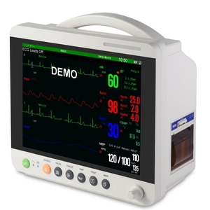 Monitor de paciente <span class=keywords><strong>barato</strong></span>, dispositivo de monitoreo <span class=keywords><strong>veterinario</strong></span>, uso hospitalario, certificado CE, Clase II, alimentado por energía eléctrica - Product Image 3
