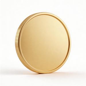 Pièces de monnaie vierges en fer doublement plaqué, modernes et personnalisées, 40mm 50mm, solides, pour la fabrication de souvenirs professionnels, en gros, en stock usine - Product Image 2