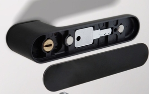 Morden Aluminum Lever Handle Magnetic Silent Spherical <strong>Door</strong> <strong>Knob</strong> for Bedroom Single Tongue Magnetic Lock - Product Image 3