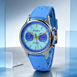 Montre de course pour homme Luxury GFL-Z1234G, mouvement mécanique ST19, bracelet FKM, attache rapide, étanche - Product Image 5