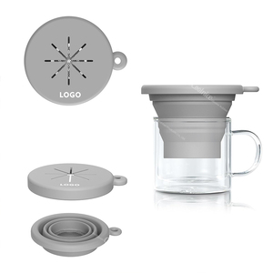 New Design Reusable <b>Portable</b> Silicone Material Filter Paperless Cone <b>Coffee</b> <b>Maker</b> Dripper - Product Image 4