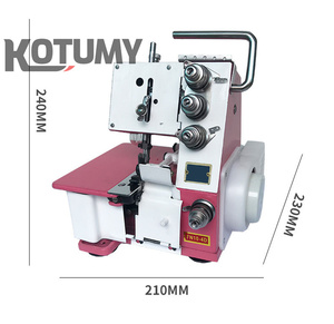 Máy gia dụng điện máy tính để bàn overlock máy may nhỏ bốn dòng điện máy tính để bàn cạnh máy tính ràng buộc 220V - Product Image 3