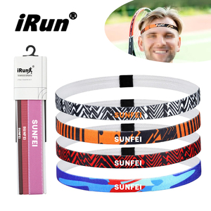 <span class=keywords><strong>IRun</strong></span> - Cinta Elástica para la Cabeza, Transpirable, para Correr, Baloncesto, Deporte, Personalizable, Delgada - Product Image 1