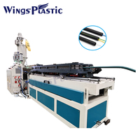 Máquina de Tubería Corrugada de Pared Simple de HDPE, Línea de Extrusión para Producción de Tubería Corrugada de Pared Simple de PE PP