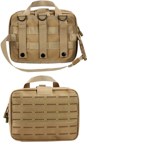 Pochette Médicale Tactique à Tirage Rapide, Sac d'Urgence EMT Étanche pour la Chasse et le Paintball avec Système MOLLE à Fermeture Éclair Détachable - Product Image 3