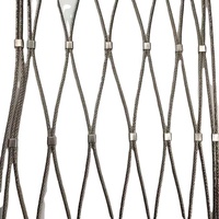 Filet de câble en acier inoxydable standard professionnel maille de câble en métal filet de corde à vendre