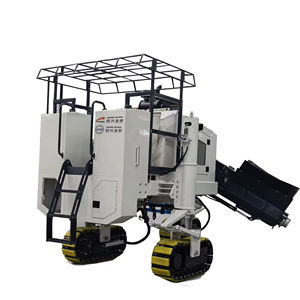 Pavoir compact à coffrage mobile NC600 36,8 kW, extrudeuse de bordures en ciment pour la pavage des parkings - Product Image 2