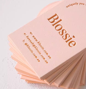 Nhà Máy Bán buôn biểu tượng tùy chỉnh Matte giấy màu in Emboss 3D kinh doanh và Cảm ơn bạn bưu thiếp thẻ - Product Image 4