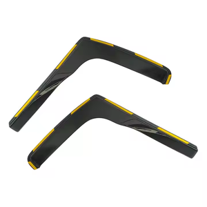 2PCS Visière pour <span class=keywords><strong>FORD</strong></span> <span class=keywords><strong>TRANSIT</strong></span> CUSTOM 2013-2023 Déflecteur de vent à injection dans le canal PC Weather Rain Guards Accessoires de voiture - Product Image 3