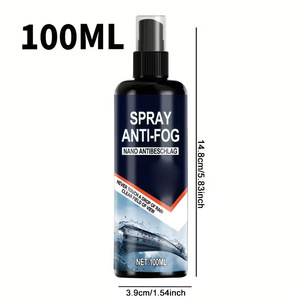 Spray Antivaho Nano <span class=keywords><strong>de</strong></span> 100 ml, Repelente <span class=keywords><strong>de</strong></span> Agua Eficaz para Parabrisas <span class=keywords><strong>de</strong></span> Automóviles, Gafas y Espejos <span class=keywords><strong>de</strong></span> Baño - Product Image 6