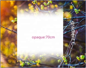 Pellicola Autoadesiva con Motivo a Puntini Bianchi Sfumati su Due Lati <span class=keywords><strong>per</strong></span> Decorazione Vetri - Product Image 4