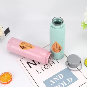 2024 tazza di vetro personalizzato personalizzato doppio isolamento portatile tazza di acqua per spingere il logo della tazza regalo riutilizzabile bottiglie di acqua di vetro - Product Image 5