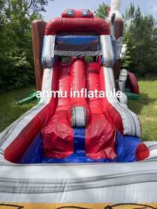 थोक पार्टी खुदाई फार्म-थीम वाली इंफ्लेटेबल कैसल स्लाइड और ट्रैम्पोलिन पैकेज. - Product Image 5