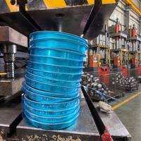 Pièces d'extrusion en aluminium et acier inoxydable personnalisées, pièces d'emboutissage de quincaillerie, pièces d'extrusion circulaires non standard