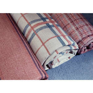 Tartan En <span class=keywords><strong>Lin</strong></span> À <span class=keywords><strong>Carreaux</strong></span> <span class=keywords><strong>Tissu</strong></span> D'ameublement Photo - Product Image 1
