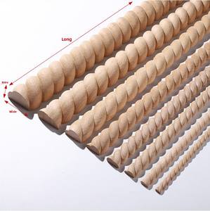 Hoogwaardig Duits beukenhout, semi-circulaire gevlochten lijn, op maat gemaakte Dongyang houtsnijwerk, Amerikaanse stijl, modern design hout - Product Image 6