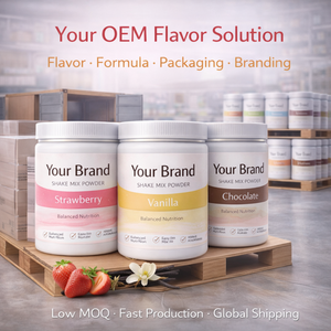 Frullato Sostitutivo del Pasto al Gusto Fragola in Polvere 400g |   Bevanda Nutriente ad Alto Contenuto Proteico per il Supporto Immunitario |   100% Puro OEM Etichetta Privata - Product Image 6