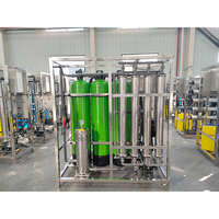Contrôle automatique 1000 L/H facile à utiliser Machine de traitement de l'eau cosmétique industrie de l'eau potable système de purification de l'eau