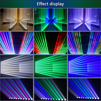 10-Eyes 40W RGBW LED Wall Washer Beam Barre lumineuse mobile avec mouvement horizontal Effet de chasse pour DJ Party Concert Show Stage