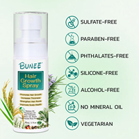 Vente en gros de solution de soin capillaire anti-Dht traitement rapide de la croissance des cheveux spray nourrissant pour le cuir chevelu et le renforcement des cheveux