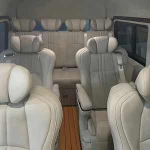 โซฟาเบดไฟฟ้าปรับเอนได้สุดหรูสำหรับรถตู้ไฮเอซ คราฟเตอร์ เมอร์เซเดส สปรินเตอร์ หุ้มหนังพรีเมียม สำหรับตกแต่ง<span class=keywords><strong>ภายใน</strong></span>รถบ้าน - Product Image 2