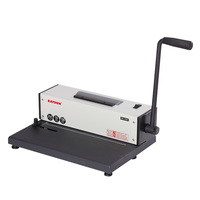 RAYSON Machine à relier en spirale pour ordinateur portable PD-1501 4 en 1 15 feuilles reliure à anneaux électrique de haute qualité