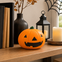 Citrouille géante d'Halloween anti-stress, jouet fantaisie à remontée lente et douce pour cadeaux de fête, enfants et adultes