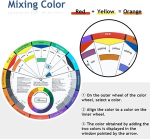 Hadiyah Microblading Swatches Guide de mélange Tableau des couleurs Prédire les encres de tatouage Micro Pigment Couleur Accessoires de maquillage permanents - Product Image 4