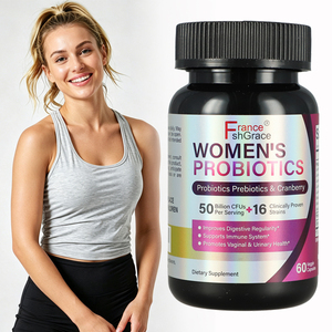 Suplemento Probiótico para Mujeres Shecome con Etiqueta Personalizada, Mejora la Flora Vaginal y el Tracto Urinario, 60 Cápsulas Probióticas para Mujeres - Product Image 1