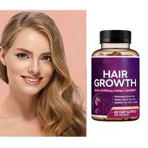 Suplementos OEM para la piel, el cabello y las uñas, reduce la pérdida de cabello, cápsulas para el crecimiento del cabello - Product Image 1