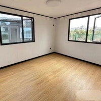 Maison préfabriquée pliable mobile portable de luxe en conteneur avec panneau sandwich Design contemporain extensible