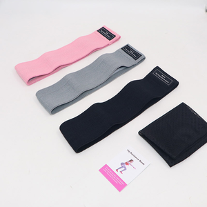 Set de Bandas de Resistencia para Cadera y Piernas, Bandas de Látex, Seda y Poliéster para Ejercicios de Cadera, Muslos y Glúteos, Correas de Tensión y Cuerdas de Yoga - Product Image 3
