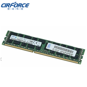 49Y3778 <span class=keywords><strong>8</strong></span> GO (1X8 GO) 2RX4 <span class=keywords><strong>PC3L</strong></span>-10600R DDR3-1333MHZ LP RDIMM Mémoire - Product Image 1