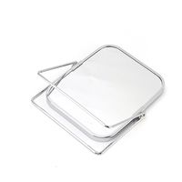 Miroir de maquillage rectangulaire de bureau, rotatif à 360 degrés, pliable et portable, pour chambre à coucher, salle de bain, dressing