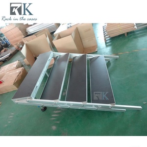 1m*1m Square <b>Platform</b> Stage Black Non-slip <b>Platform</b> Quick Install Stage - Product Image 6