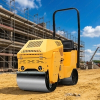 Compacteur vibrant à bande de 0,8 tonne à performance fiable