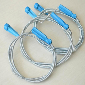 Strumento per Sbloccare <span class=keywords><strong>Scarichi</strong></span> di <span class=keywords><strong>Lavandini</strong></span> <span class=keywords><strong>e</strong></span> Vasche da Bagno, Pulitore a Molla con Due Impugnature per Capelli <span class=keywords><strong>e</strong></span> Ostruzioni - Product Image 5