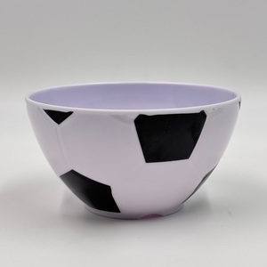 ชามใส่อาหาร/ขนมสำหรับเด็ก ขนาดเล็ก 13 ซม. / 550 มล. ปลอดสารพิษ รูปทรง<span class=keywords><strong>ฟุตบอล</strong></span>เมลามีน เหมาะสำหรับปิกนิกและงานเลี้ยงสังสรรค์ - Product Image 1