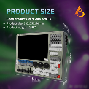 AICPOSE Commutateur manuel Mini Quartz Dmx Console <span class=keywords><strong>de</strong></span> contrôle d'éclairage <span class=keywords><strong>pour</strong></span> contrôleur <span class=keywords><strong>de</strong></span> Quartz Stage Club - Product Image 5