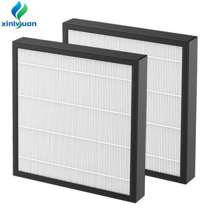 Filtro de Ar Laminar <span class=keywords><strong>Micro</strong></span> HEPA com Estrutura de Papel PP Personalizada ZJNF, Unidade de Ventilação com Filtro HEPA, Eficiência de 85%-99,999%, Ecológico, Novo para Uso em Escritório - Product Image 1