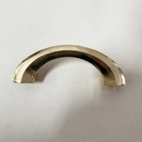 Poignée de cercueil en plastique doré de style européen H9009-3, robuste, renforcée en acier, quincaillerie funéraire pour cercueil