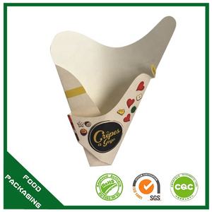 Gaufre à bulles/gaufre à l'oeuf/nourriture à crêpes conserver le cône en papier imprimable crème glacée crêpe cône gaufrier - Product Image 4