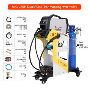 Machine à souder <span class=keywords><strong>MIG</strong></span> <span class=keywords><strong>MAG</strong></span> TIG MMA MINI ARC sans gaz CO2 approuvée CE pour l'acier - Product Image 2
